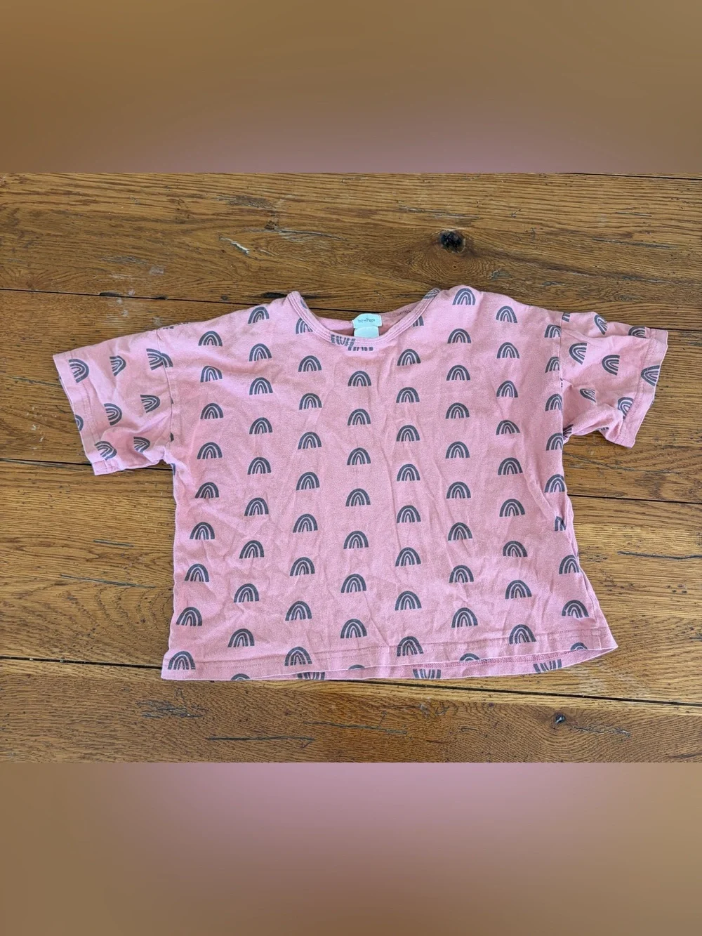 Indy and Pippa Rainbow Shorts Set & Extra Tee Girls Size 5T
